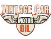 Vintage Car Motor Oil